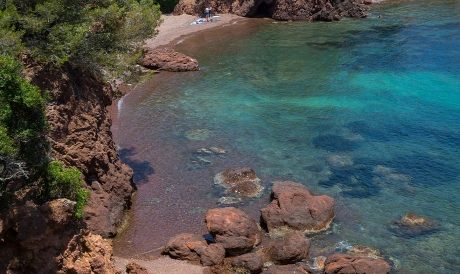 Calanque Des Anglais Estérel Côte Dazur