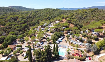 Camping Les lauriers roses - Vue sur le camping