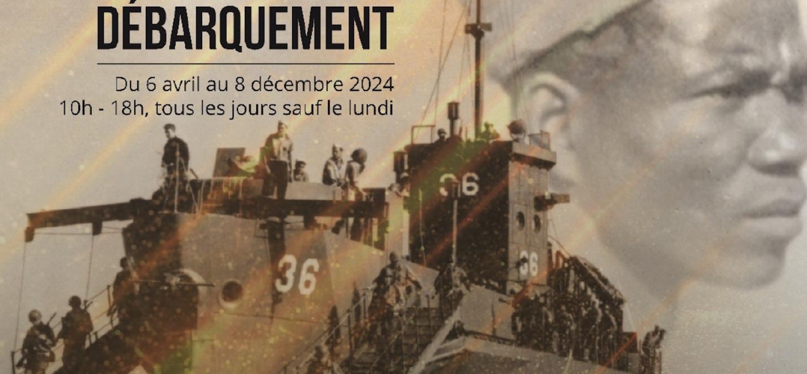 exposition L'autre debarquement Musée troupes de marine