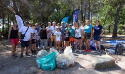 Randonnée ramassage des déchets