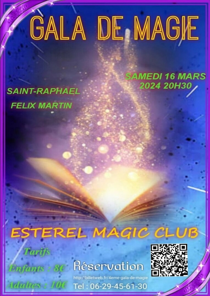 Gala de Magie par l'Esterel Magic Club | Estérel Côte d'Azur