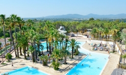 Camping La Baume La Palmeraie Fréjus piscine