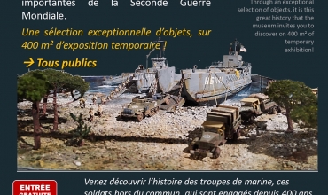 exposition L'autre debarquement Musée troupes de marine