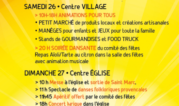 Fête votive de la Saint Marc