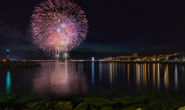 Saint-Raphaël fireworks on 15 August