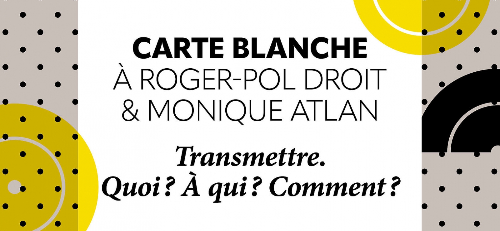 Carte blanche