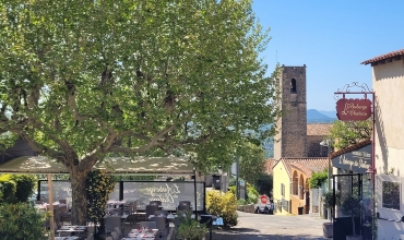 L'entrée du restaurant