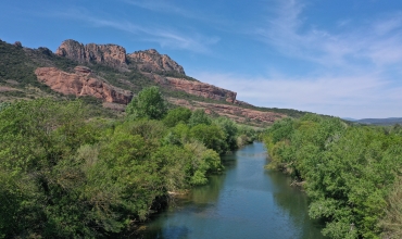 Fleuve Argens et Rocher