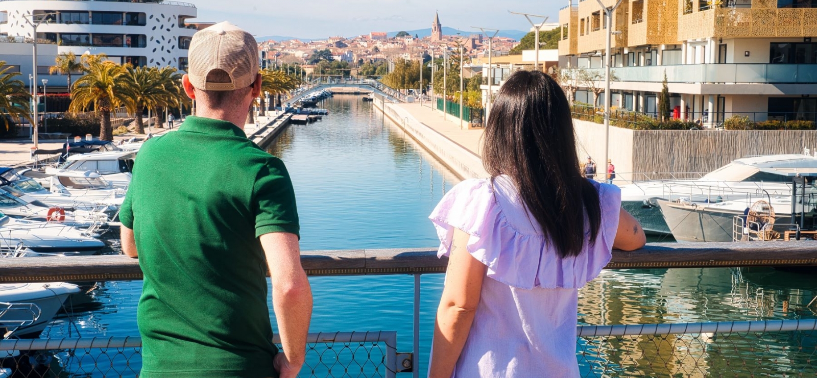 Arrêt à Port Fréjus