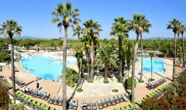 Camping la Baume la Palmeraie Fréjus piscine