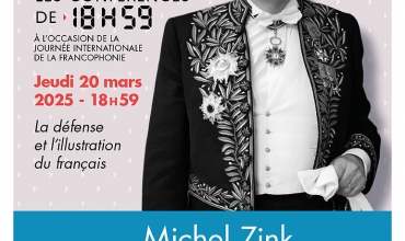 Les Conférences de 18h59 : Michel Zink