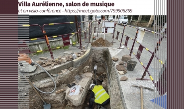 Conférence du Patrimoine 'Archéologie et suivis de travaux, le cas du quartier du Théâtre romain'