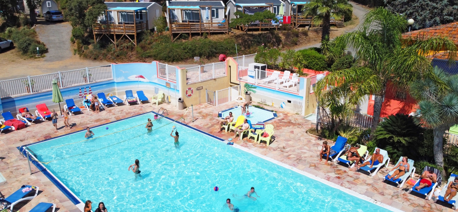 Camping Les lauriers roses - Piscine