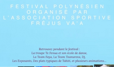 festival polynesien frejus 2024 association sportive Fréjus va'a