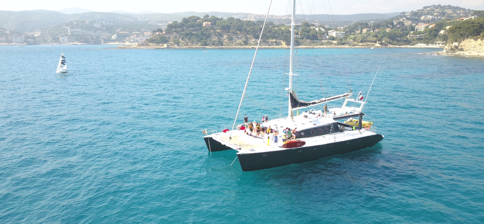 sortie en mer catamaran lorient